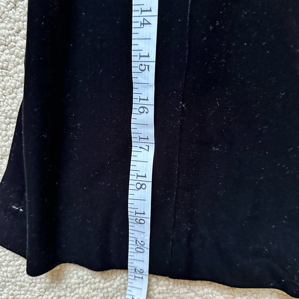 Alex Evenings Black Velvet Jacket/Skirt Glam Formal Petite - Picture 14 of 15